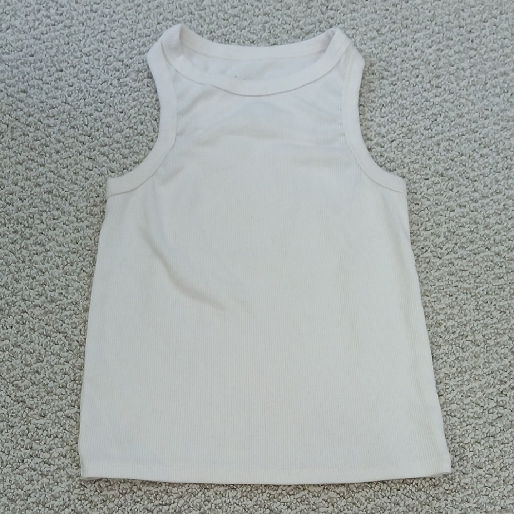 btween Soft White Tank Top